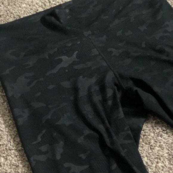 Zyia Black Battleship Camo Luxe Hirise 